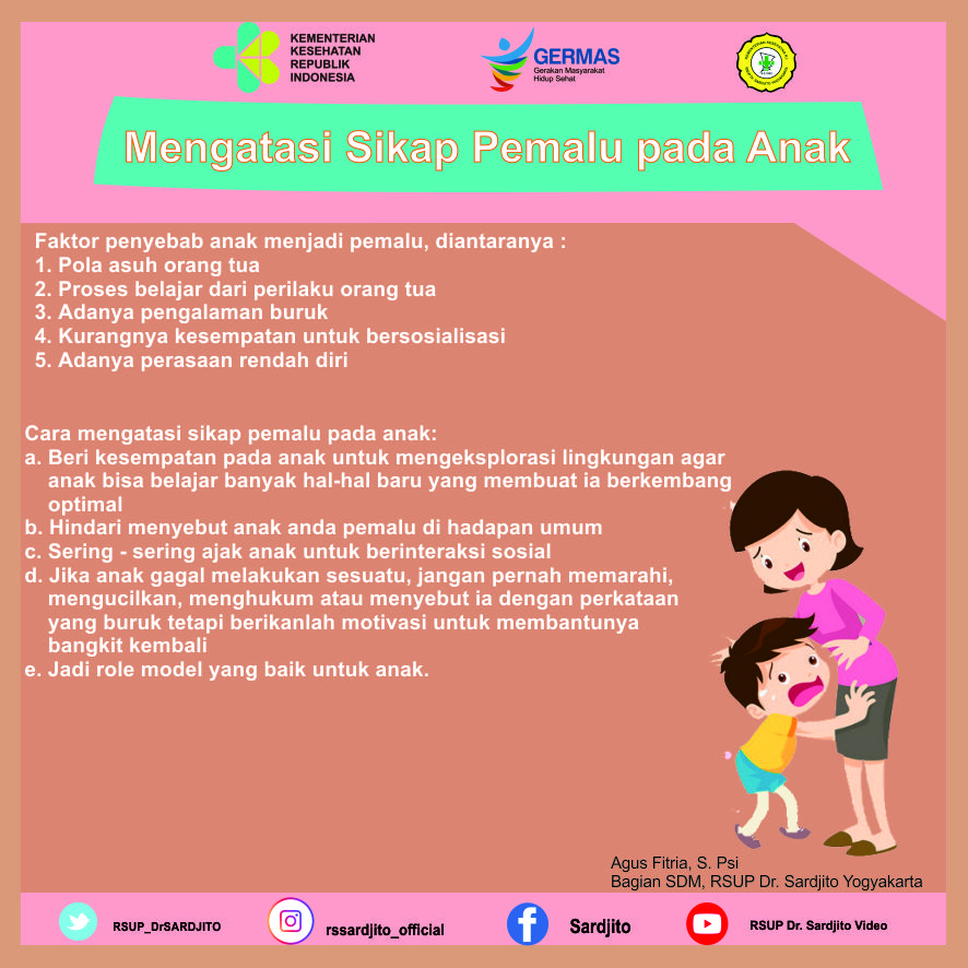 Mengatasi Sikap Pemalu pada Anak