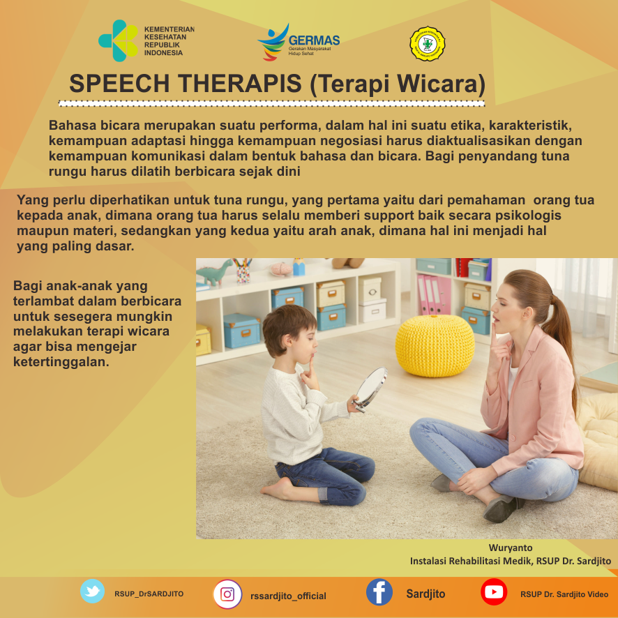 Speech Therapis (Terapi Wicara)