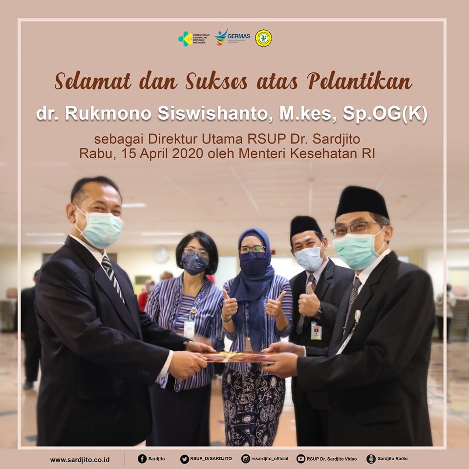Dirut Baru RSUP Dr Sardjito : Ingin Ciptakan Rumah Sakit Modern