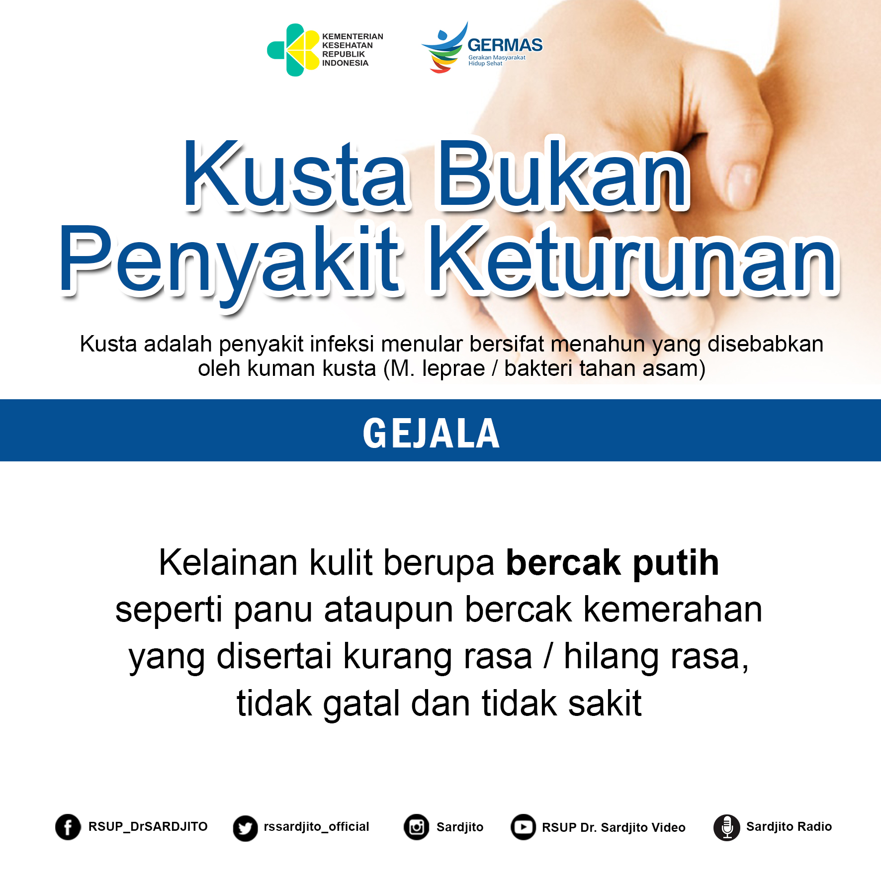 Kusta Bukan Penyakit Keturunan