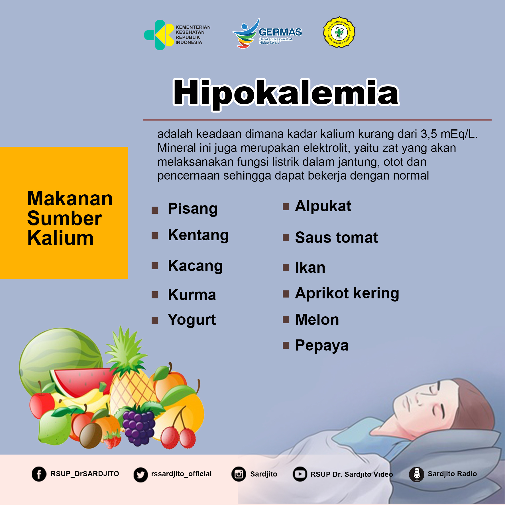 Waspada Gejala Hipokalemia