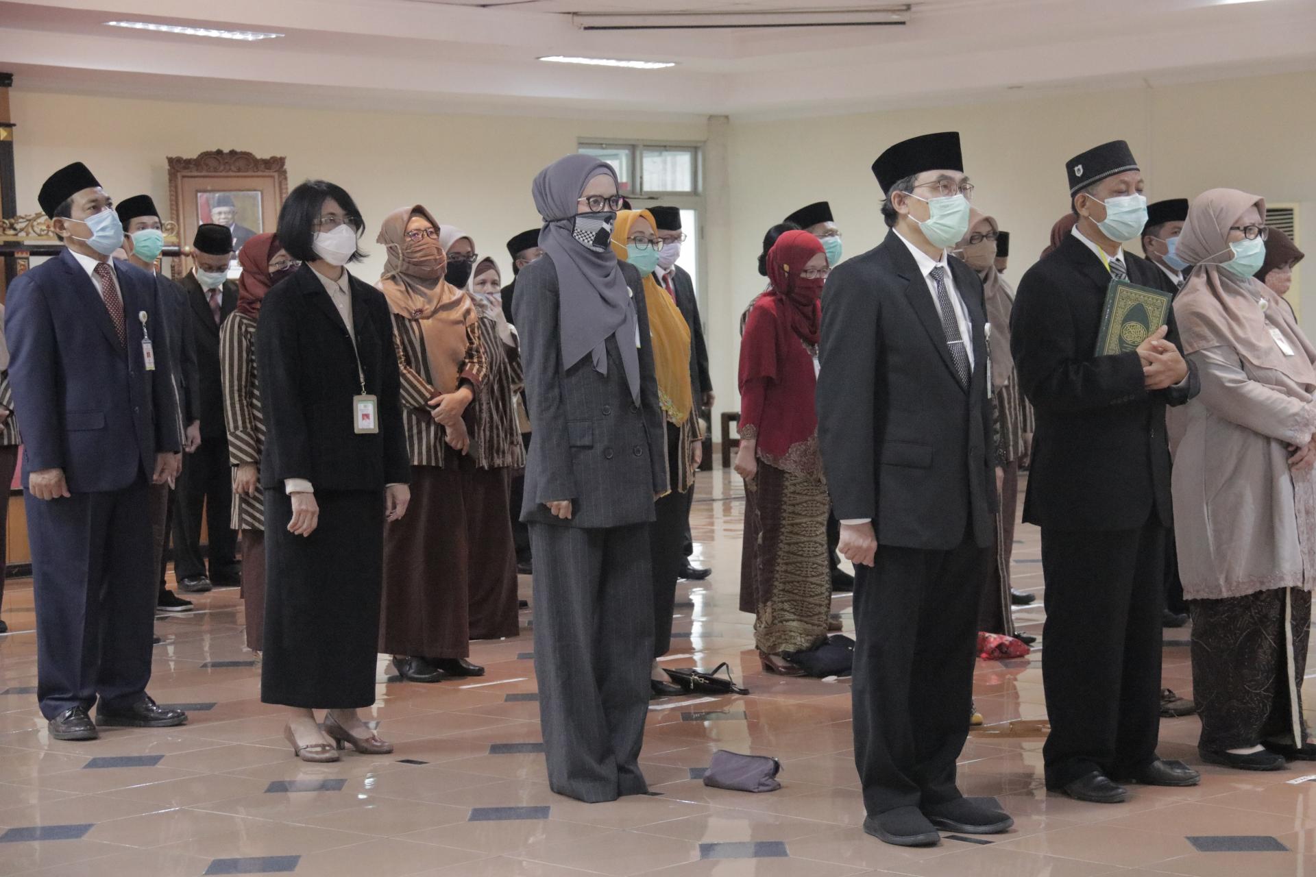 Dirjen Yankes Kemenkes RI Lantik 33 Pejabat Esselon 3 dan 4 di Lingkungan RSUP Dr Sardjito Yogyakarta
