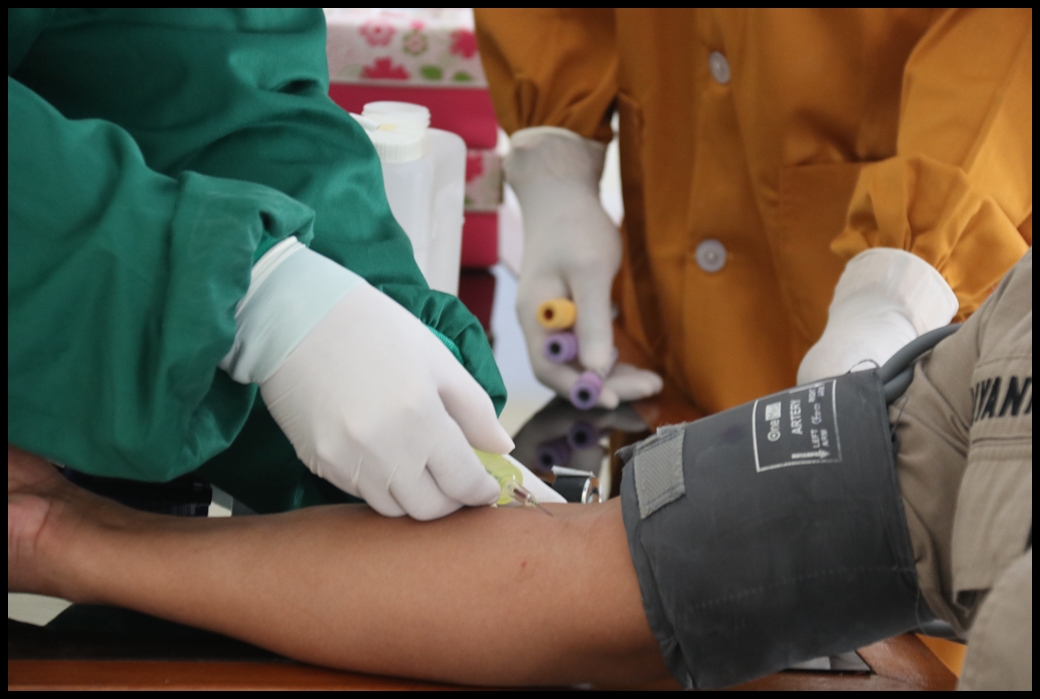 Lakukan Sampling Penelitian Plasma Konvalesen, Tim UPTD RSUP Dr Sardjito Kunjungi SPN Selopamioro