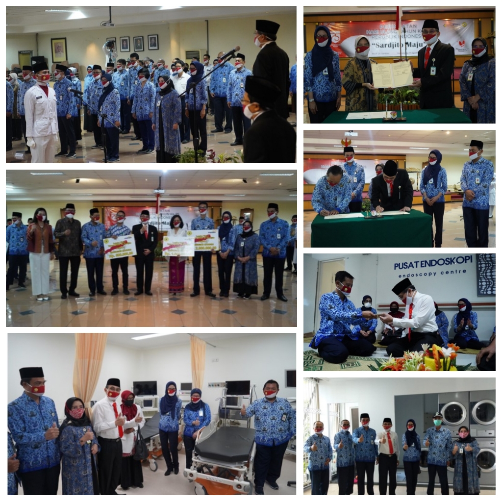 CIVITAS HOSPITALIA RSUP DR. SARDJITO YOGYAKARTA IKUTI PERINGATAN KEMERDEKAAN RI KE -75