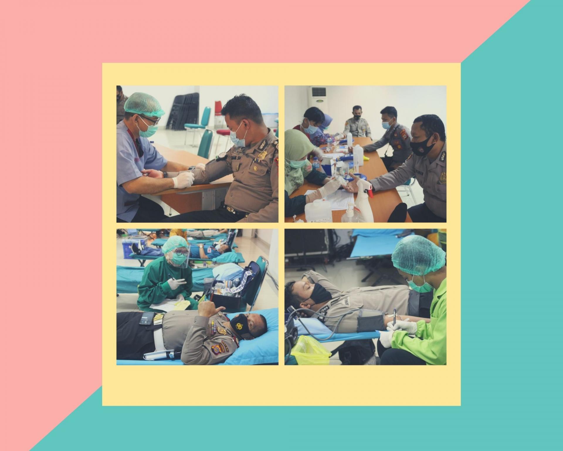HUT Ke-49 KORPRI, Polda DIY Gelar Bakti Sosial Donor Darah Bersama RSUP Dr. Sardjito