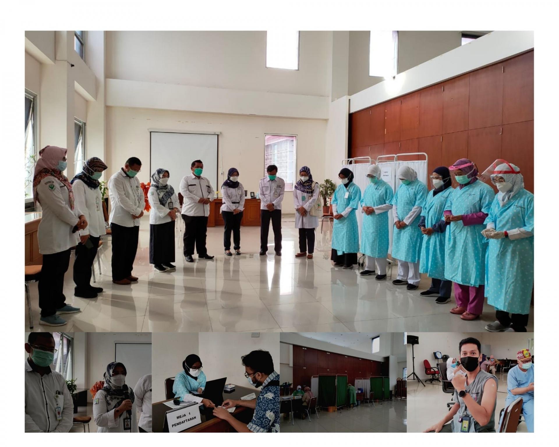 Komitmen RSUP Dr. Sardjito Yogyakarta  Dalam Mendukung Program 1 Juta Vaksin Bagi Nakes