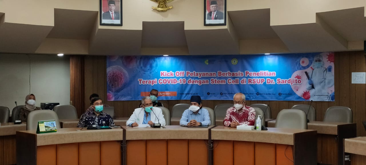 RSUP Dr. Sardjito Yogyakarta Kembangkan Terapi Sel Punca (Stem Cell) pada Pasien Covid-19