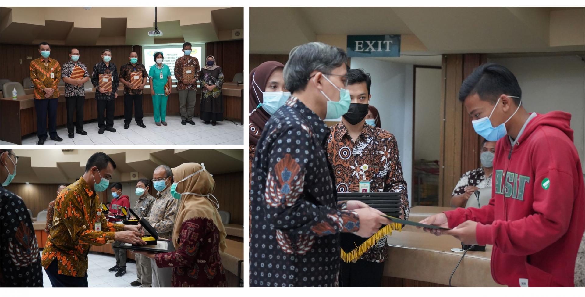 Tujuh Karyawan RSUP Dr. Sardjito Yogyakarta Masuki Masa Purna Tugas