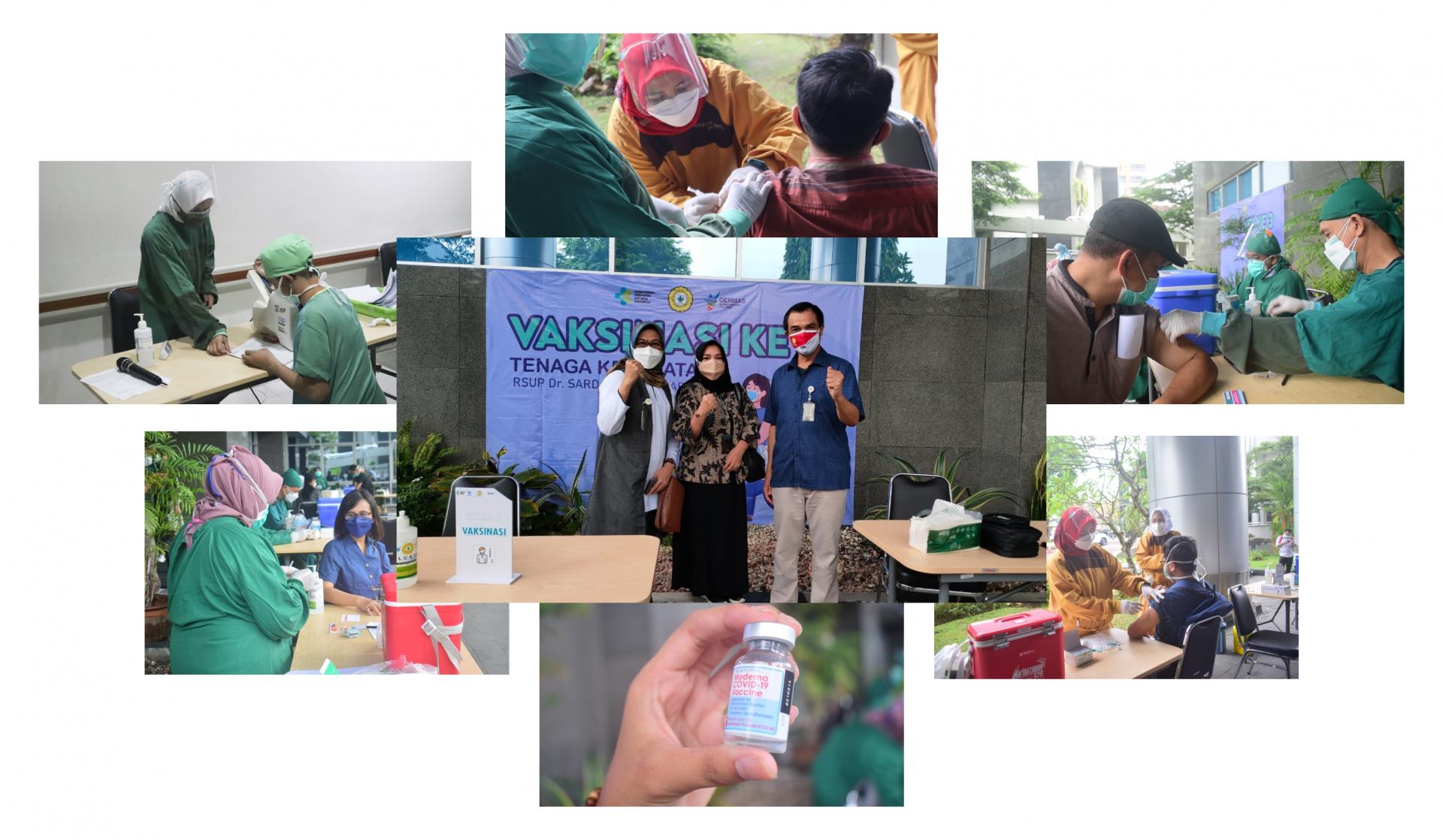 RSUP Dr. Sardjito Gelar Vaksinasi  ke-3 bagi Nakes