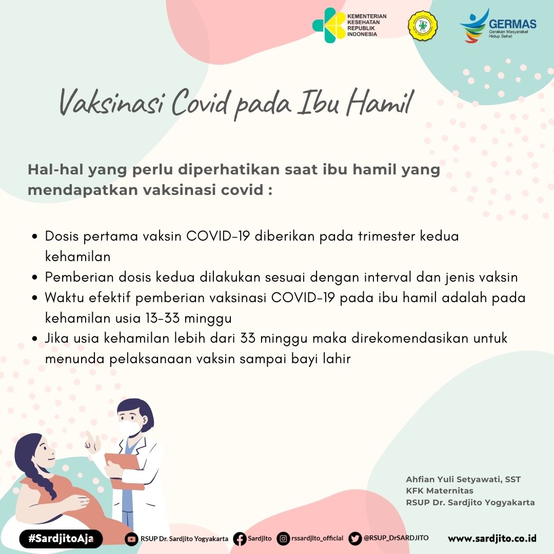 Vaksinasi Covid-19 pada Ibu Hamil