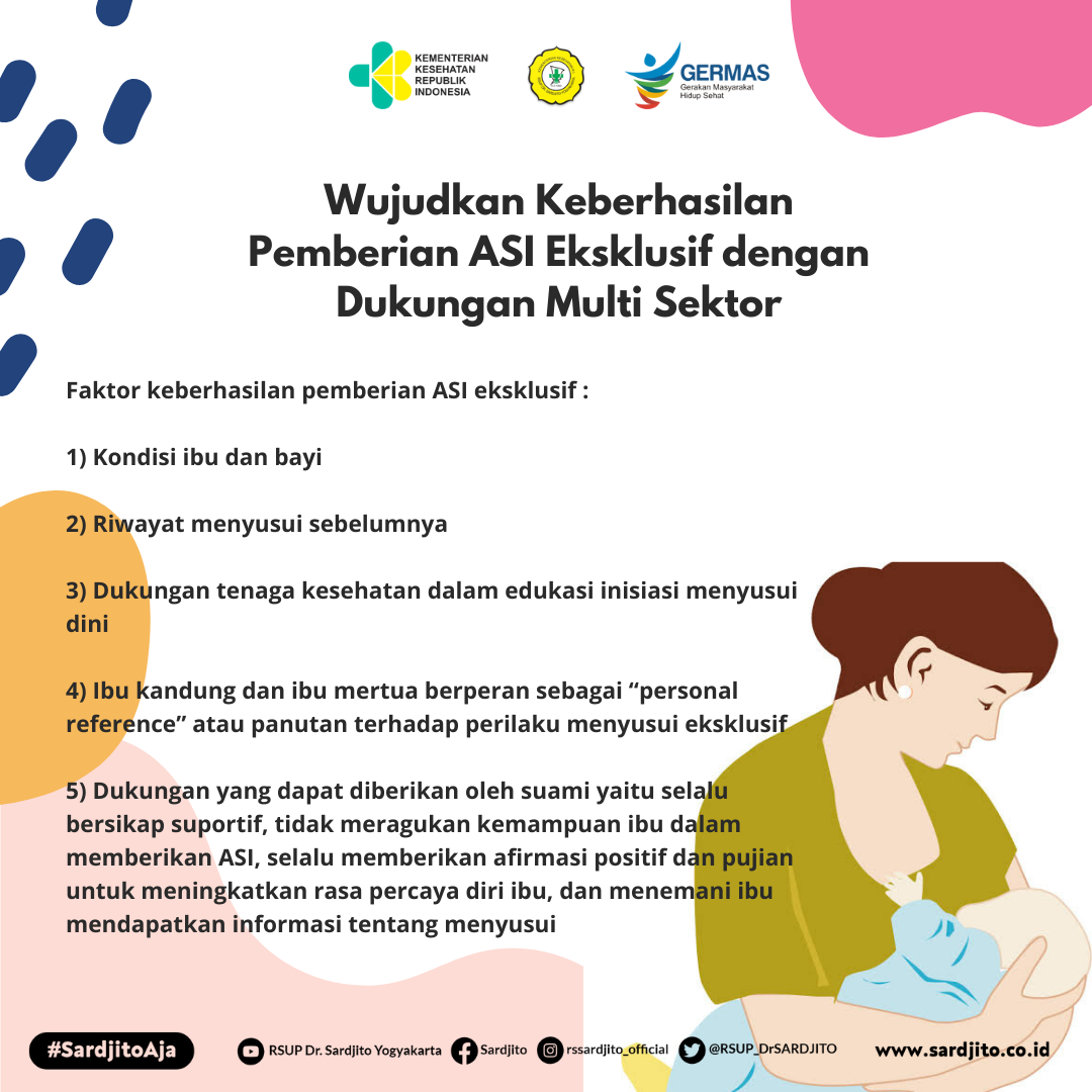 Wujudkan Keberhasilan Pemberian ASI Eksklusif dengan Dukungan Multi Sektor