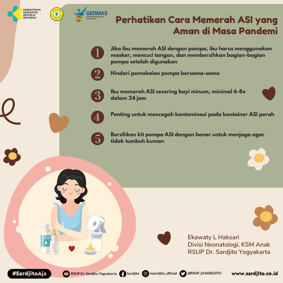 Perhatikan Cara Memerah ASI yang Aman di Masa Pandemi