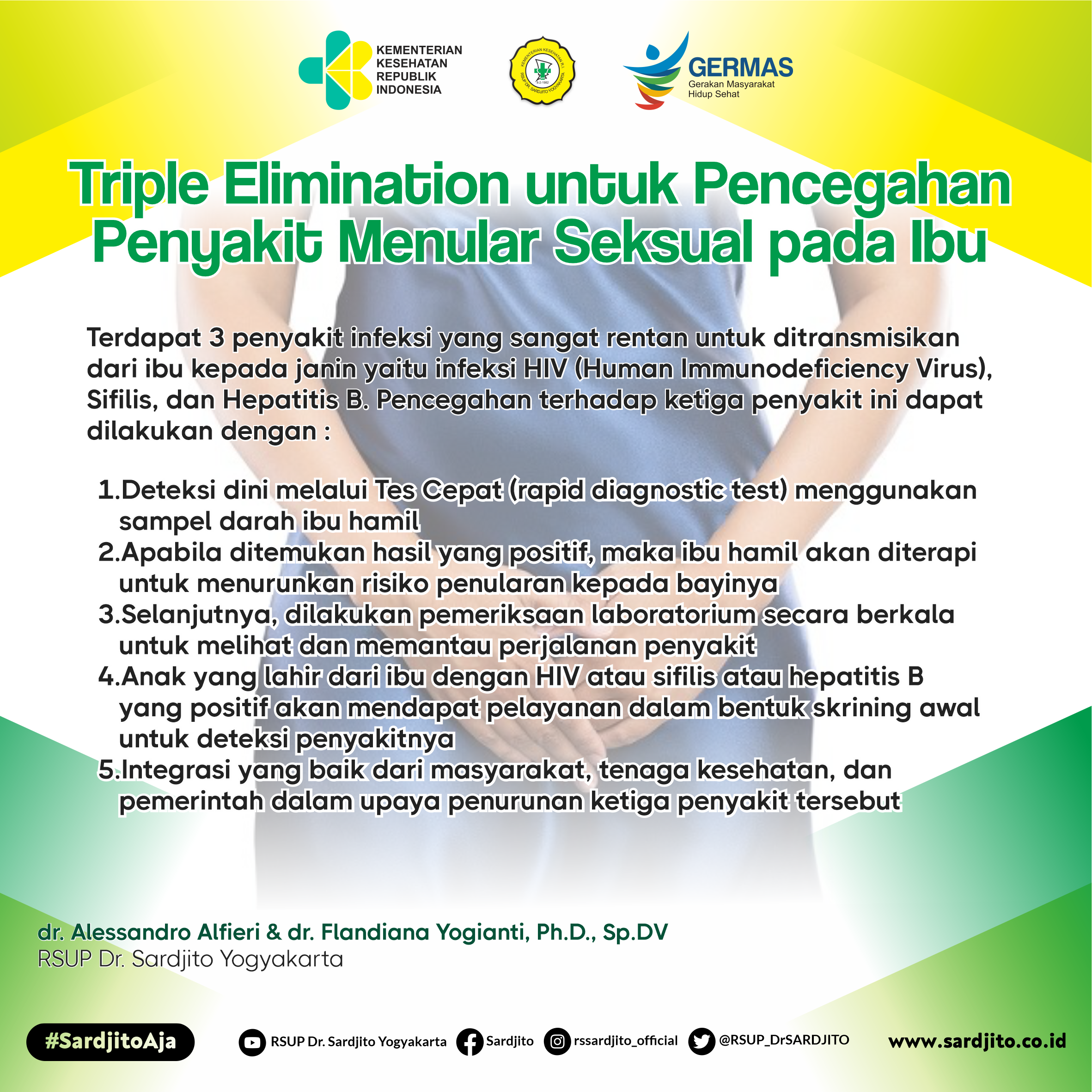 Triple Elimination untuk Pencegahan Penyakit Menular Seksual pada Ibu