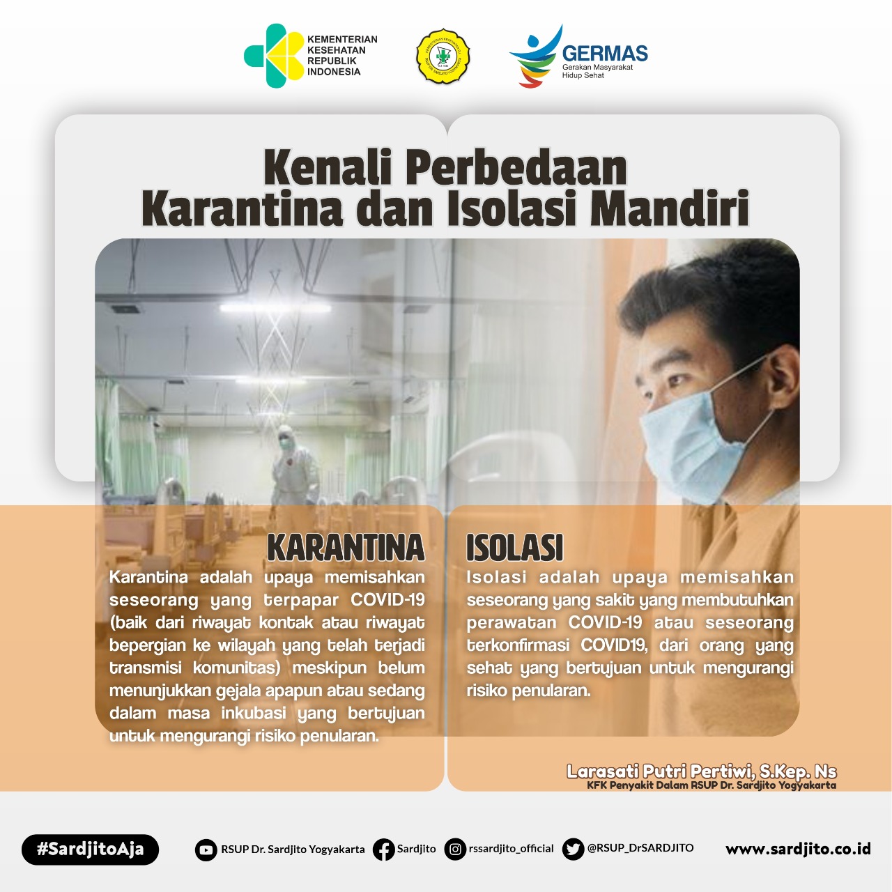 Kenali Perbedaan Karantina dan Isolasi Mandiri