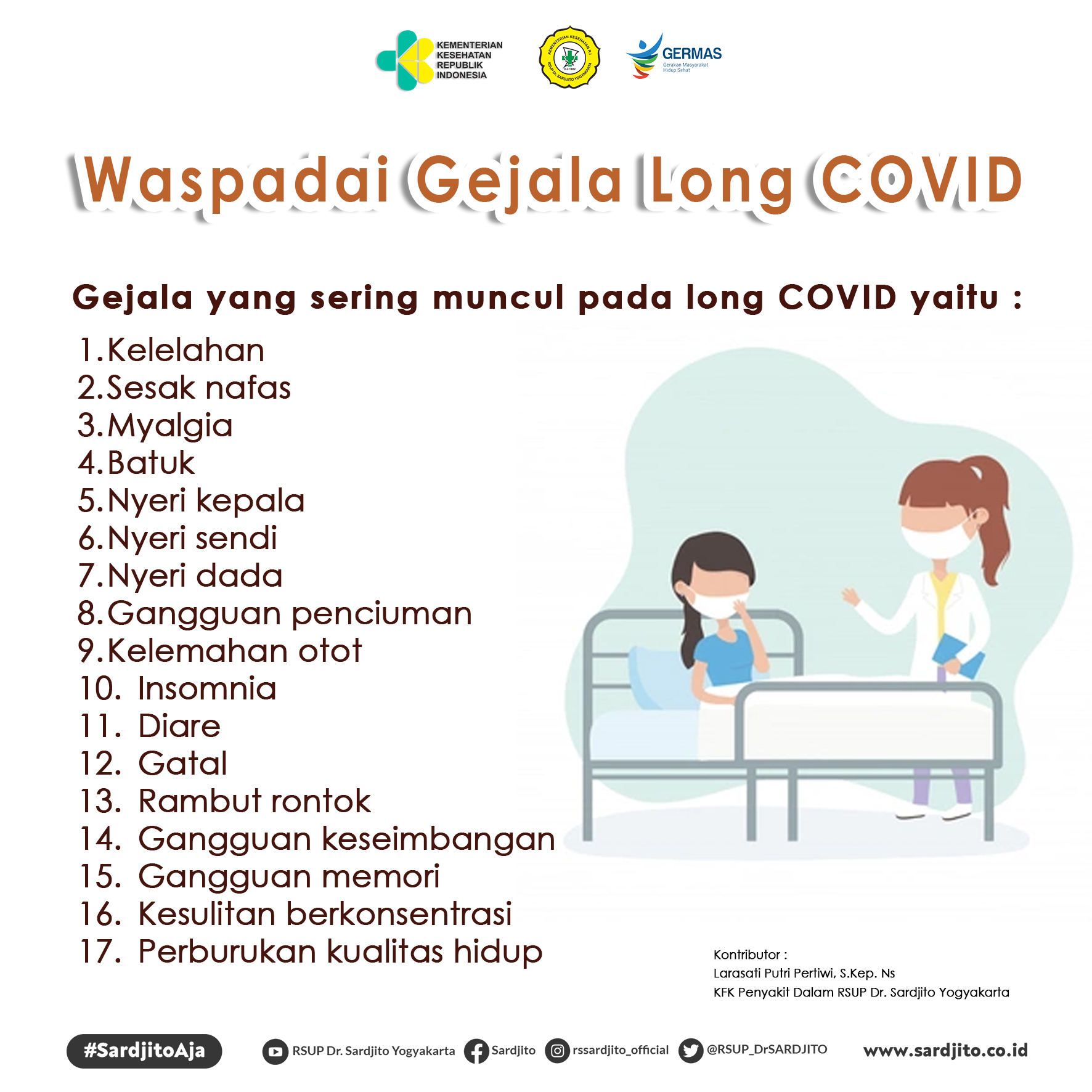 Waspadai Gejala Long Covid