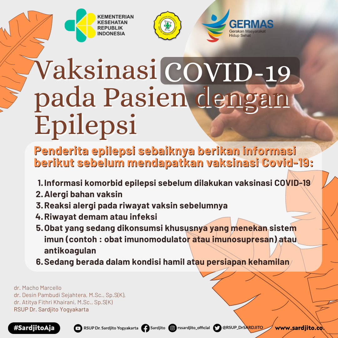 Vaksinasi COVID-19 pada Pasien dengan Epilepsi