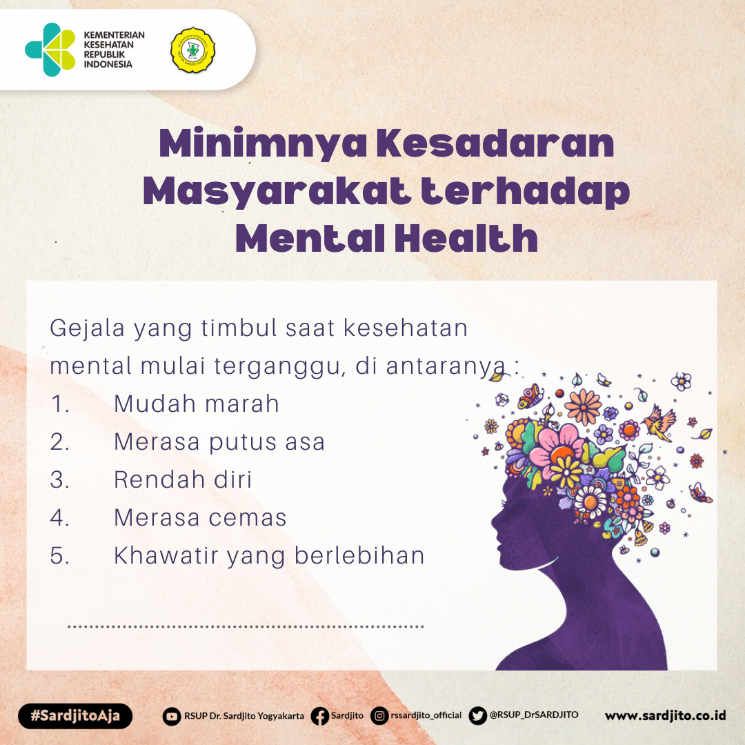 Minimnya Kesadaran Masyarakat terhadap Mental Health