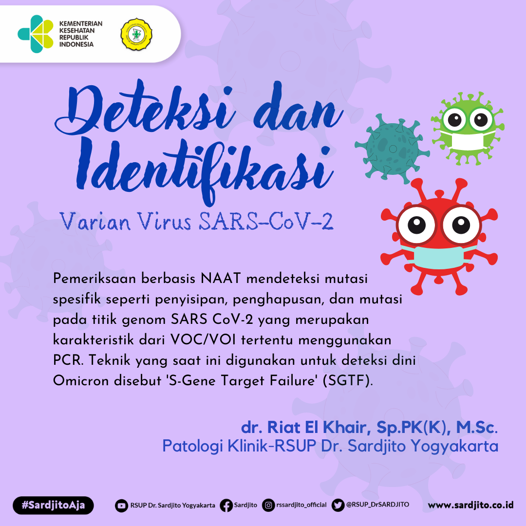 Deteksi dan Identifikasi Varian Virus SARS-CoV-2