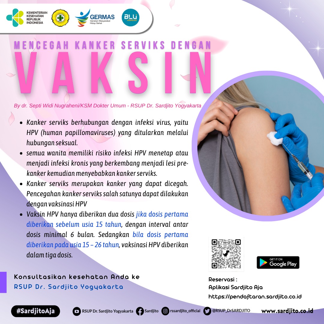 Cegah Kanker Serviks dengan Vaksin