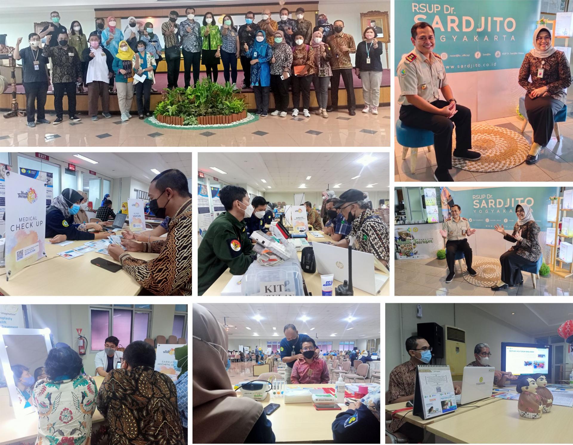 Sinergi Sardjito Health Tourism Fair 2022 melalui Table Top Methode