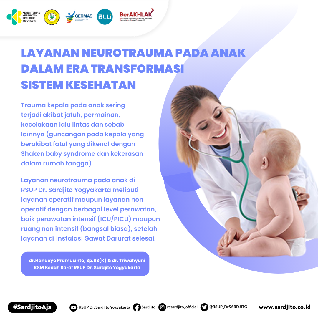 Layanan Neurotrauma pada Anak dalam Era Transformasi Sistem Kesehatan
