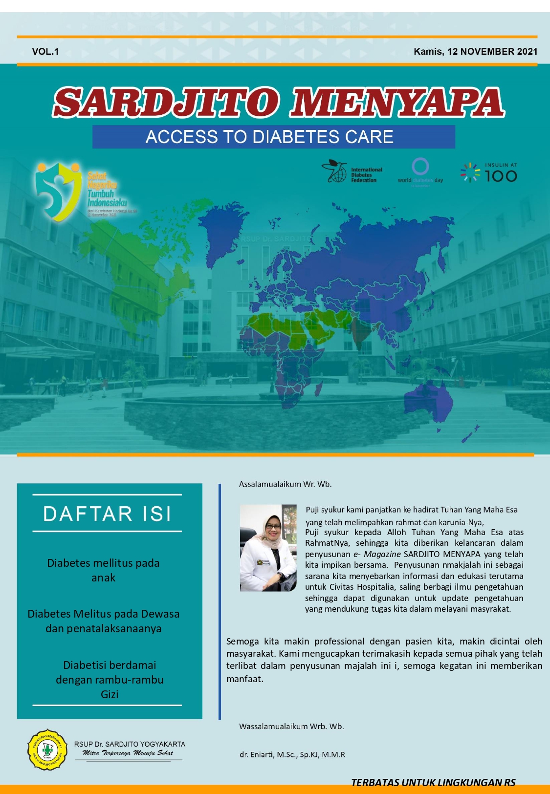 Sardjito Menyapa Edisi 1 : "Access to Diabetes Care"
