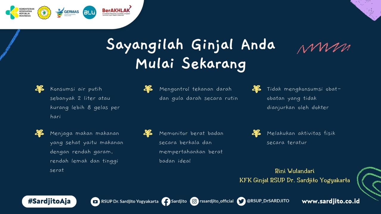 Sayangilah Ginjal Anda Mulai Sekarang