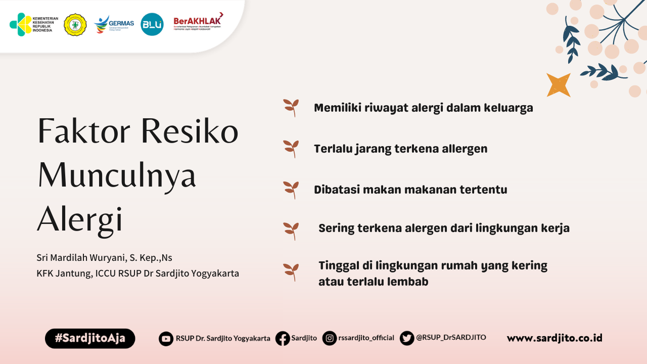 Faktor Resiko Munculnya Alergi