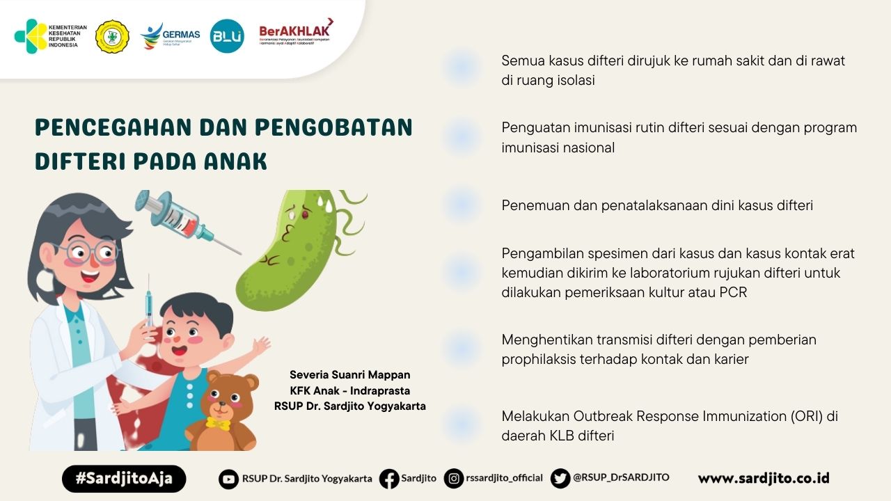 Pencegahan dan Pengobatan Difteri pada Anak