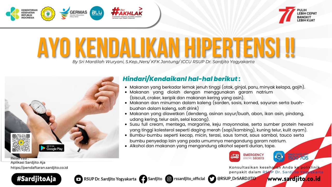 Ayo Kendalikan Hipertensi