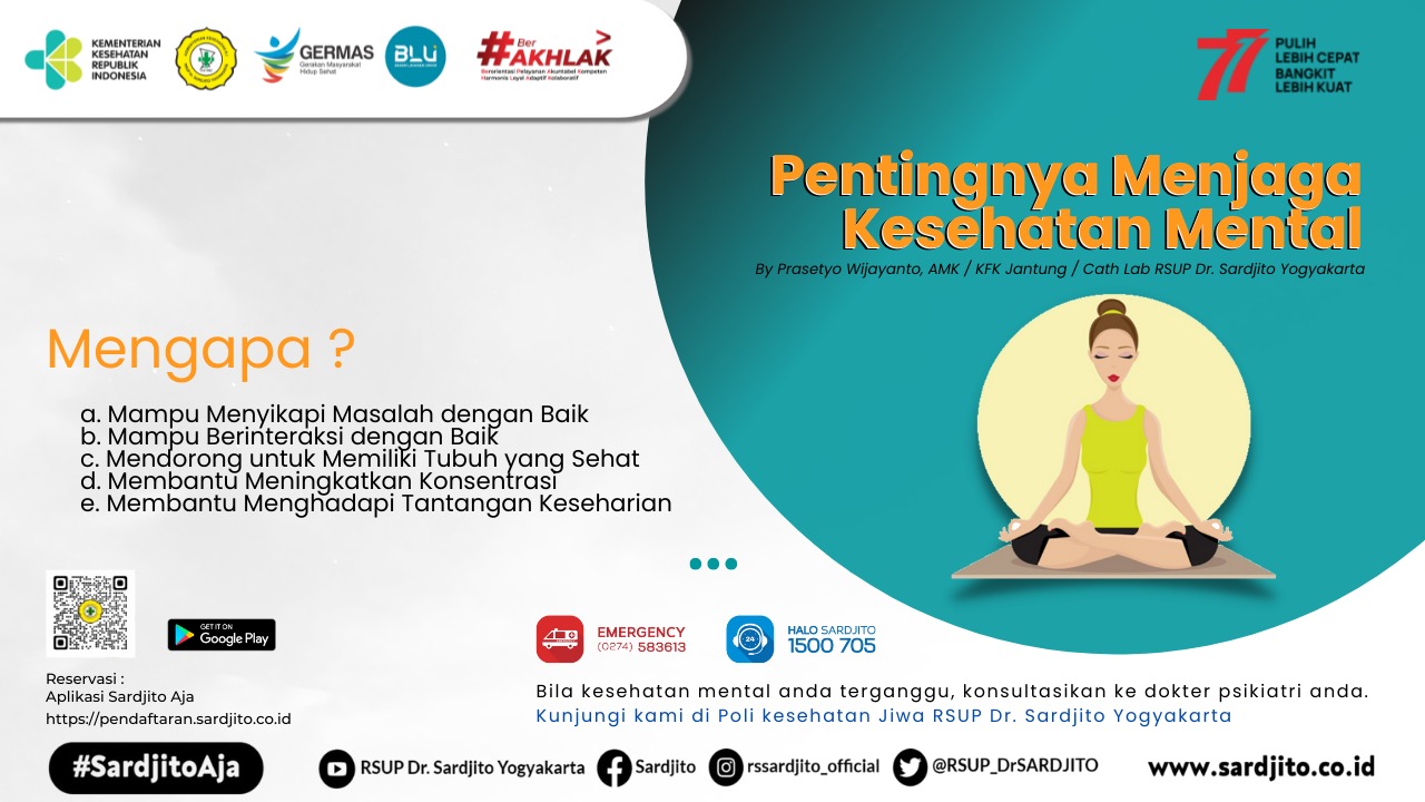 Pentingnya Menjaga Kesehatan Mental