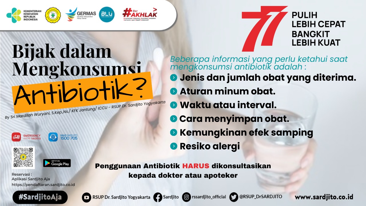 Bijak dalam Mengkonsumsi Antibiotik