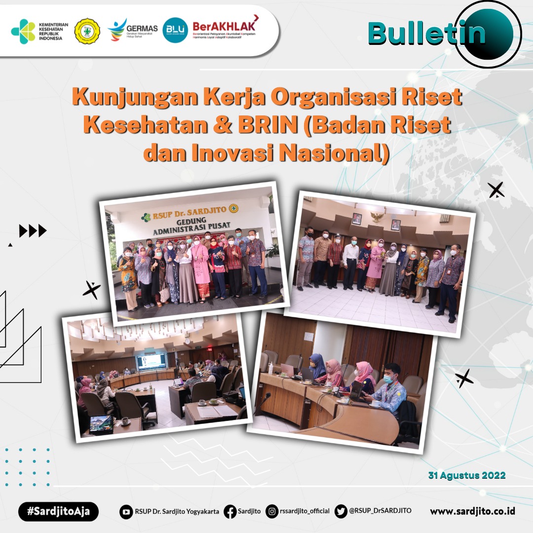 Kunjungan kerja Pimpinan Organisasi Riset Kesehatan dan Badan Riset dan Inovasi Nasional (BRIN)