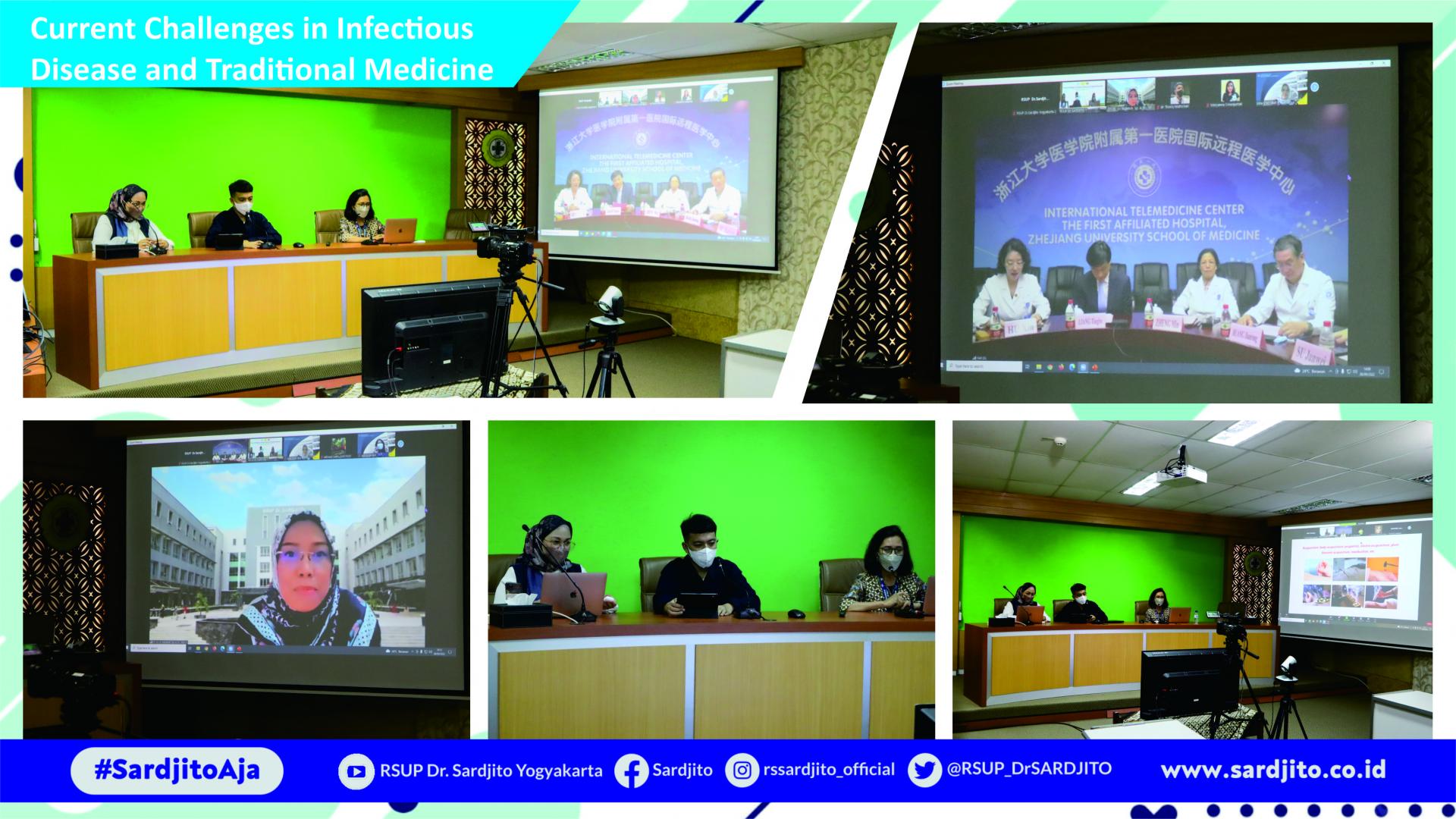 “Current Challenges in Infectious Disease and Traditional Medicine” Tripartite Webinar of RSUP Dr. Sardjito Yogyakarta, FKKMK-UGM and FAHZU