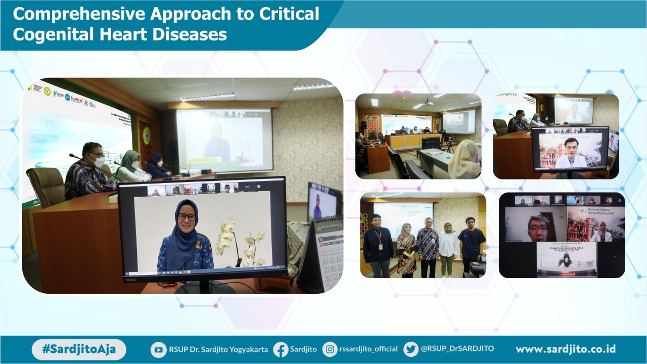 “Comprehensive Approach to Critical Congenital Heart Diseases” Joint Webinar by Dr. Sardjito General Hospital and NTUCH