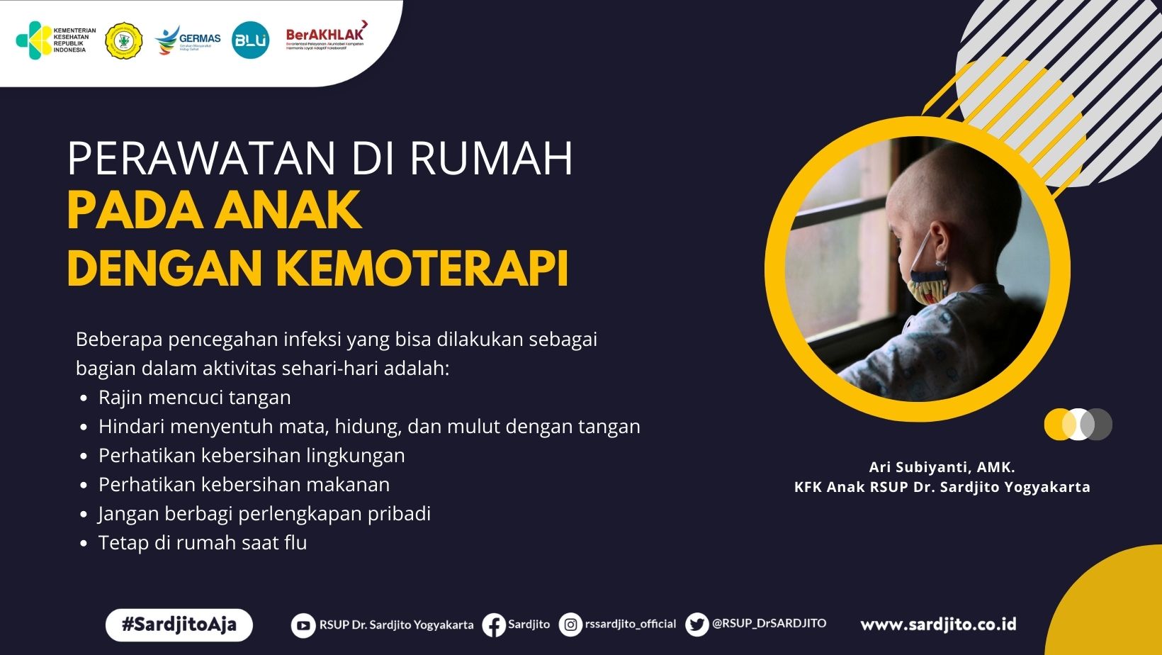 Perawatan di Rumah pada Anak dengan Kemoterapi