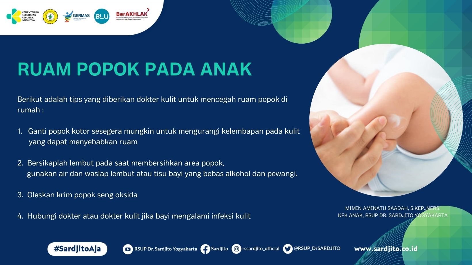 Ruam Popok Pada Bayi