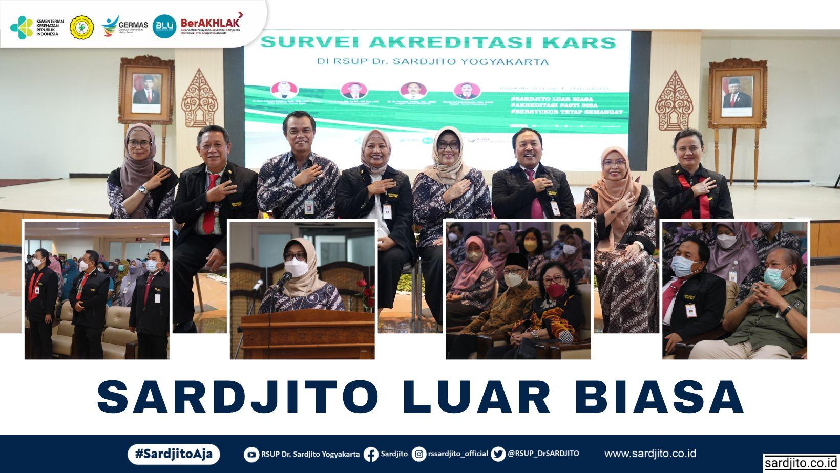 Hari Keempat Survei Akreditasi, Sardjito Luar Biasa