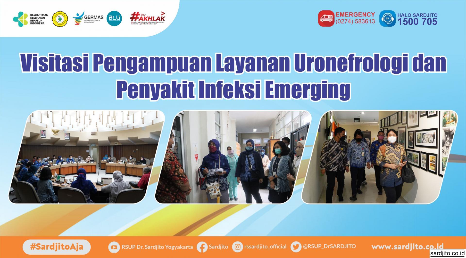 Visitasi Pengampuan Layanan Uronefrologi dan Penyakit Infeksi Emerging