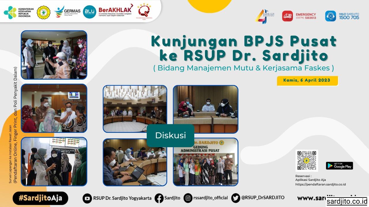 BPJS KESEHATAN PASTIKAN  INOVASI DIGITALISASI  DI RSUP DR. SARDJITO YOGYAKARTA