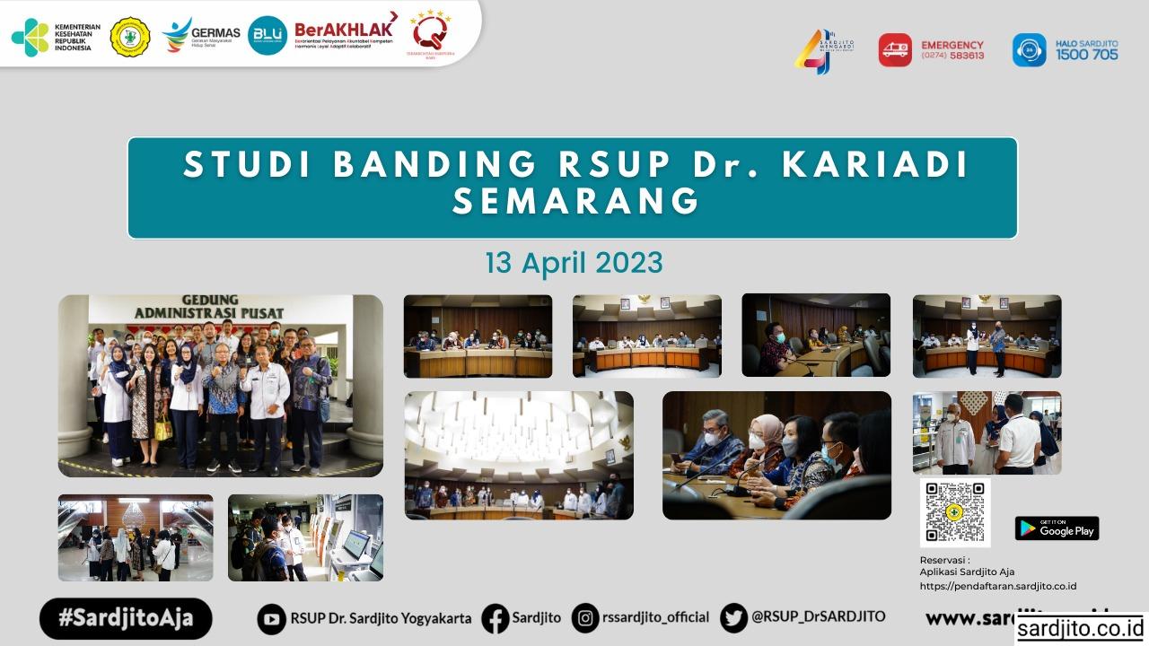 RSUP Dr. Kariadi Semarang lakukan Kaji Banding pelaksaan digitalisasi Di RSUP Dr. Sardjito
