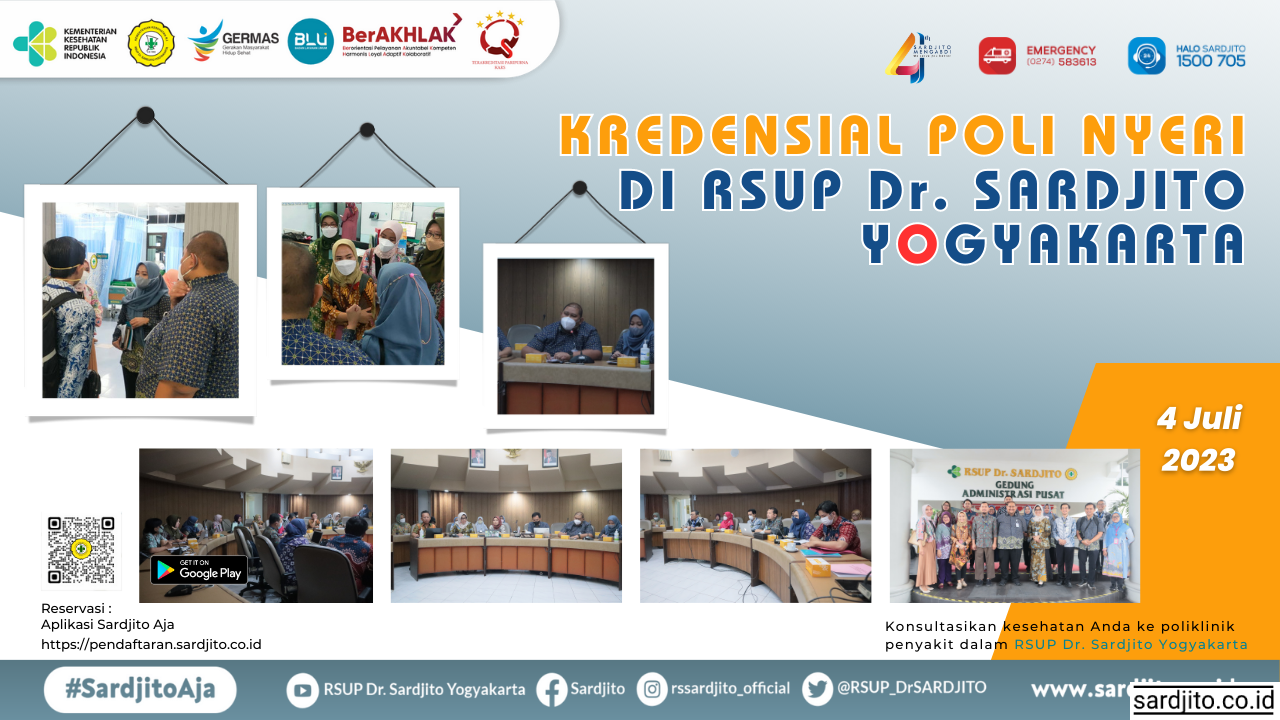 KREDENSIAL POLI NYERI OLEH BPJS SLEMAN RSUP Dr.SARDJITO YOGYAKARTA