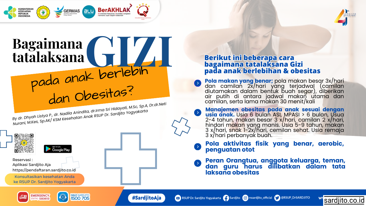 Bagaimana tatalaksana Gizi pada anak dengan Obesitas?