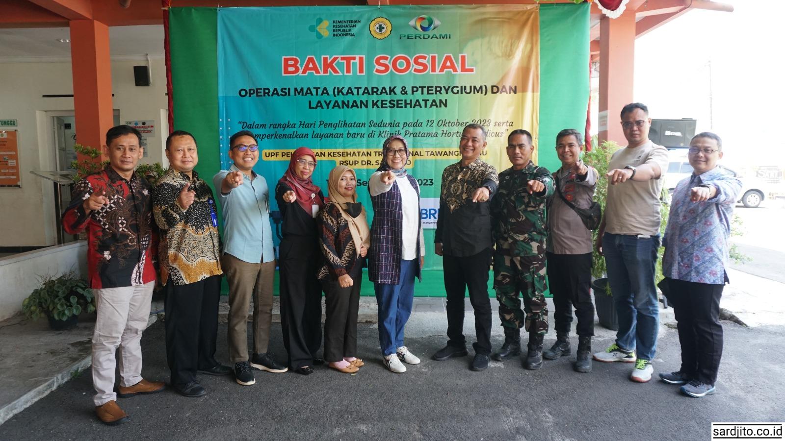 CEGAH KEBUTAAN, RSUP DR SARDJITO KERJASAMA DENGAN PERDAMI DIY ADAKAN BAKSOS OPERASI KATARAK DI UPF YANKESTRAD TAWANGMANGU
