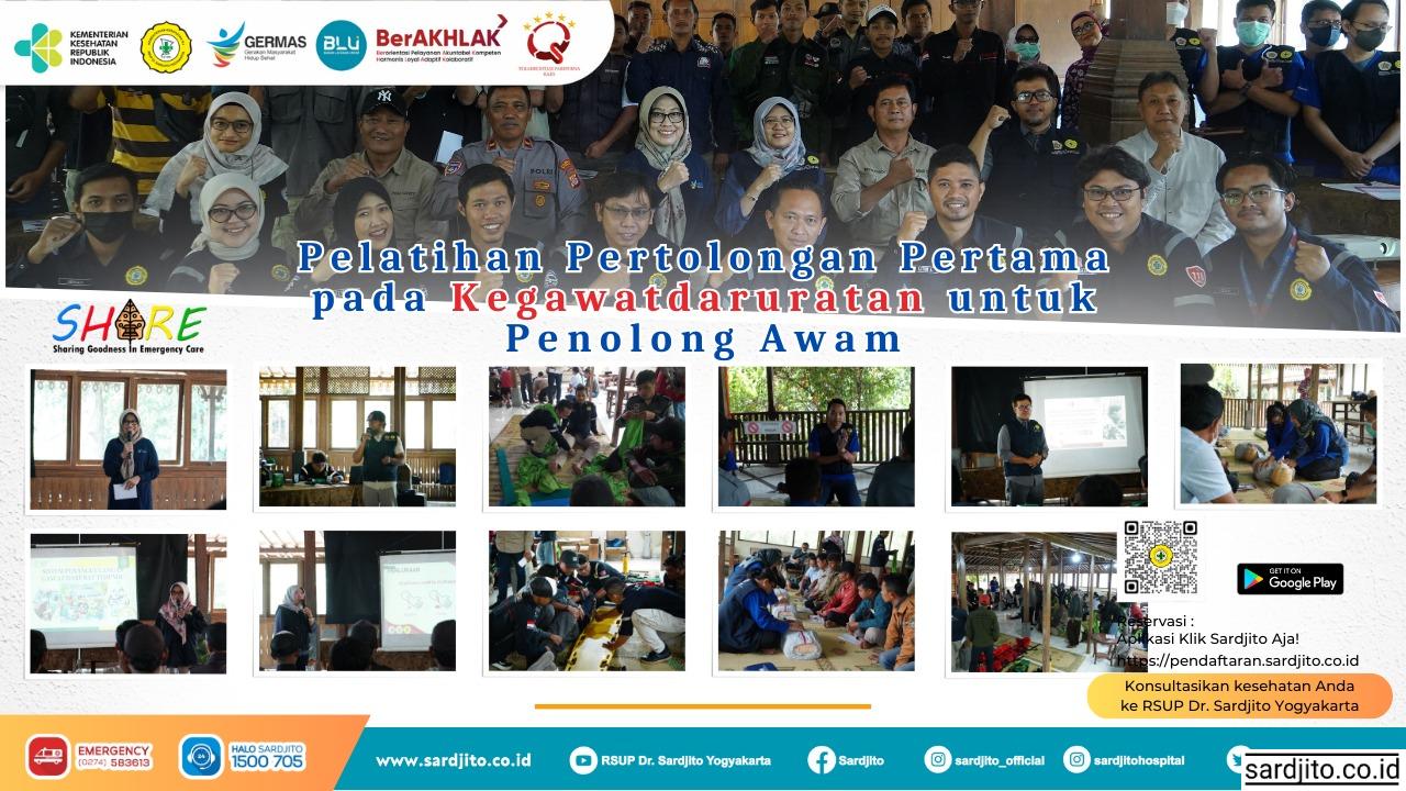 PENINGKATAN KAPASITAS PENANGANAN KEGAWATDARURATAN CORPORATE SOCIAL RESPONSIBILITY (CSR) 1ST SARDJITO HOSPITAL ANNUAL EMERGENCY CONFERENCE 2023