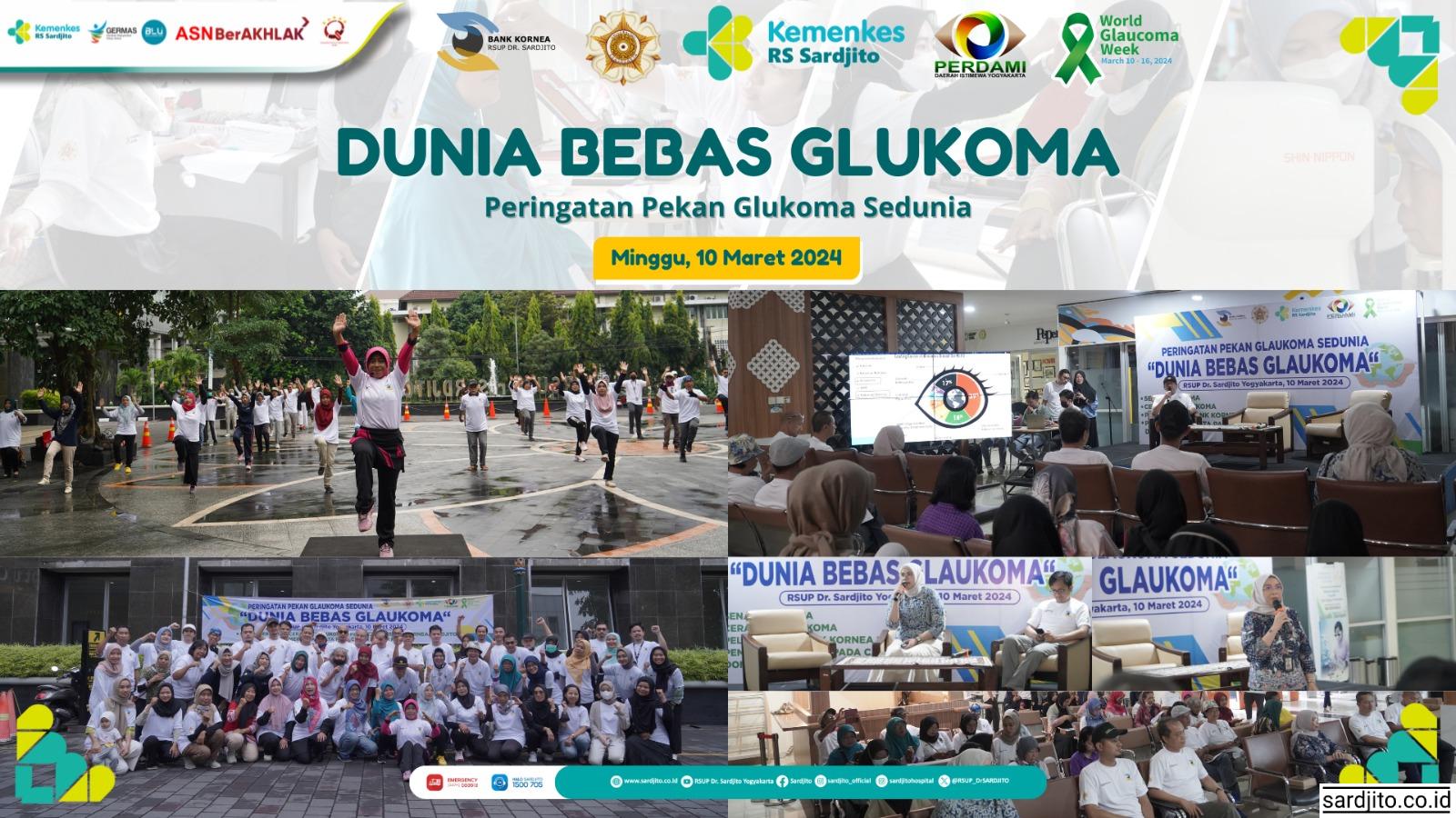 PERINGATI PEKAN GLAUKOMA SEDUNIA, RS SARDJITO LAUNCHING BANK KORNEA 