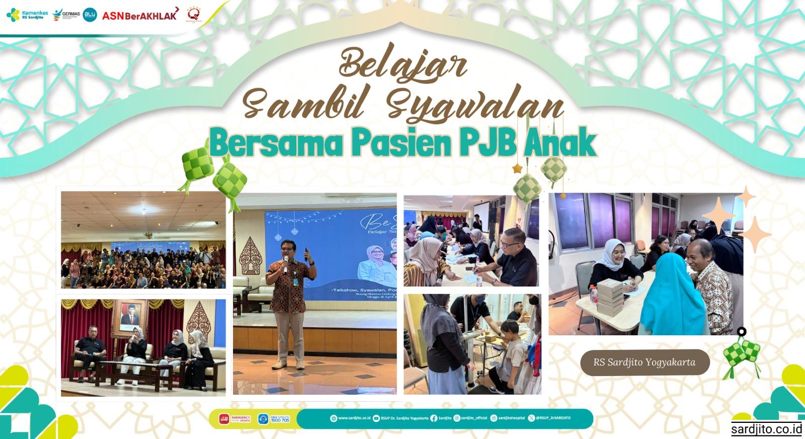 BELAJAR SAMBIL SYAWALAN BERSAMA PASIEN PJB ANAK