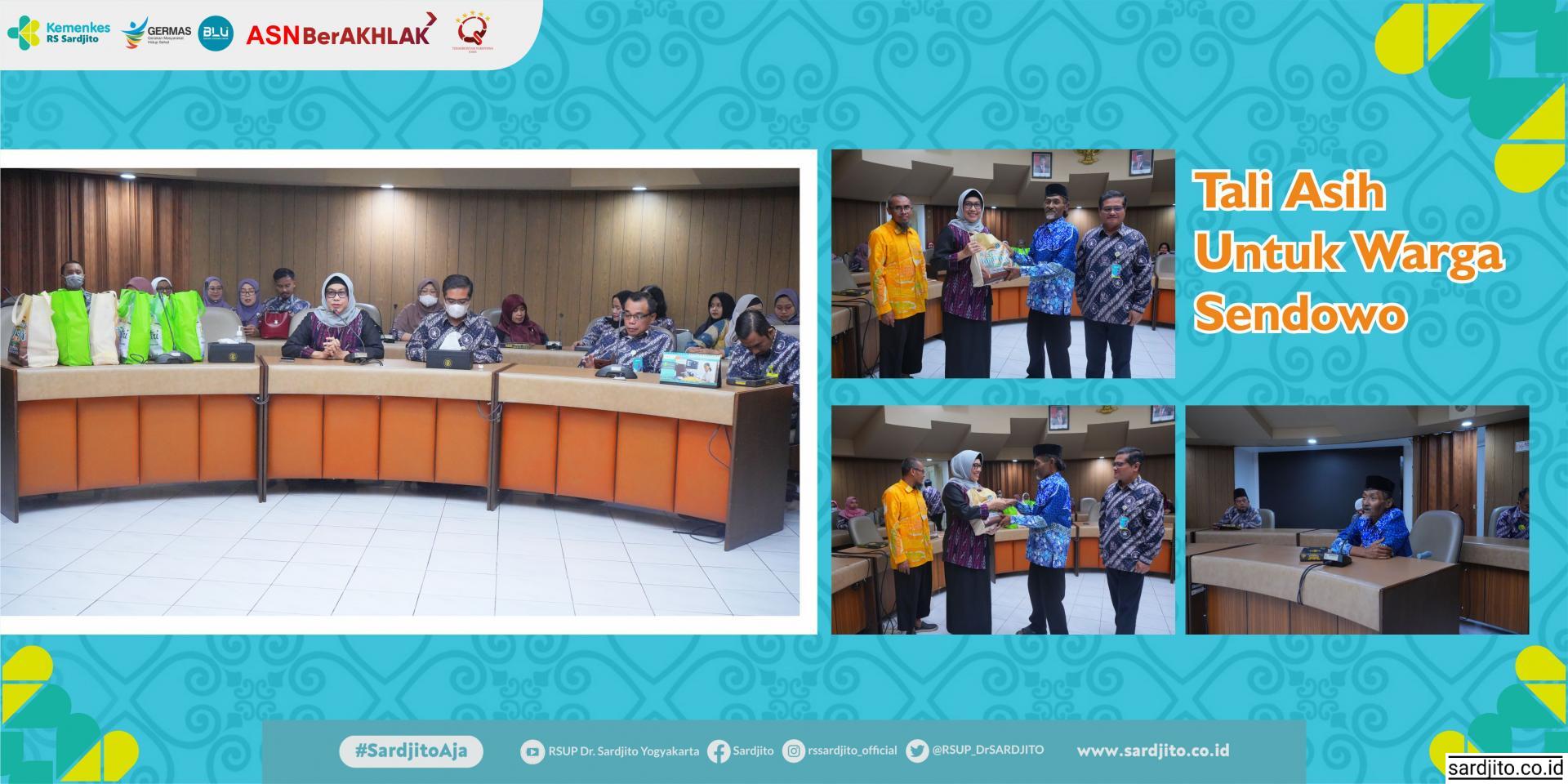 INDAHNYA MOMENT BERBAGI TALI ASIH KE WARGA SENDOWO