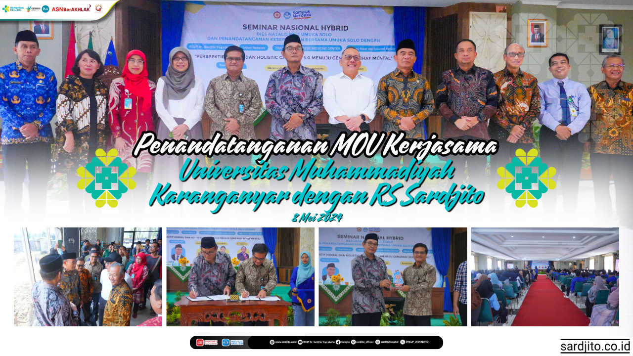 RS SARDJITO PERLUAS KERJASAMA DENGAN UNIVERSITAS MUHAMMADIYAH KARANGANYAR