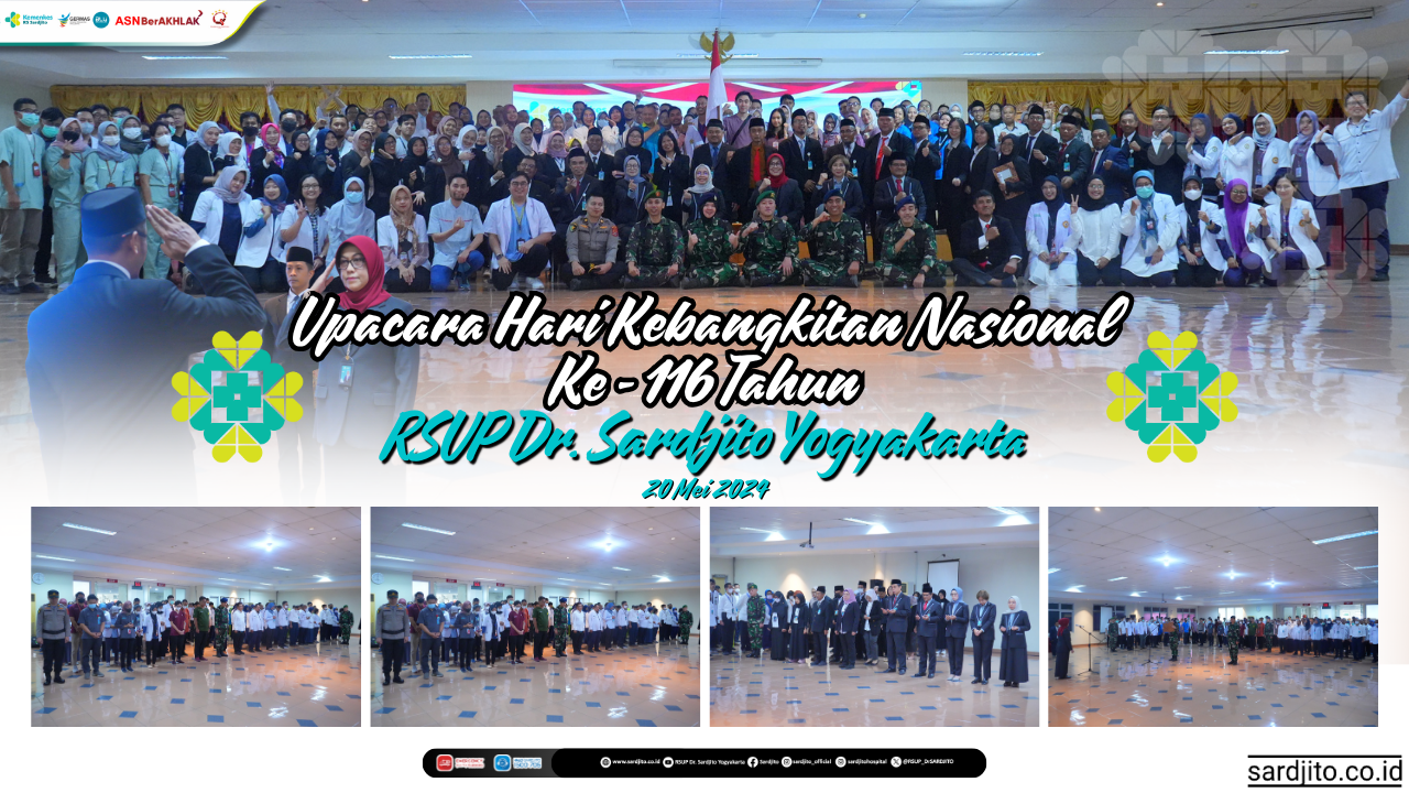 RS SARDJITO GELAR UPACARA HARI KEBANGKITAN NASIONAL